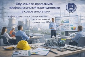 Кафедра энергетики: профессиональная переподготовка специалистов в сфере энергетики в Национальном технологическом университете